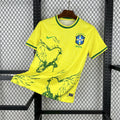 Brésil Maillot Concept Colombe Jaune 25/26