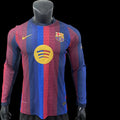 Barcelone Maillot Manches Longues Domicile 26/27 – Version Player