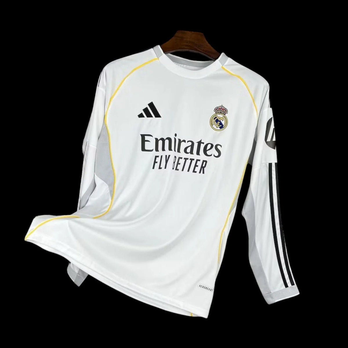 Real Madrid Maillot Domicile 25/26 – Manches Longues
