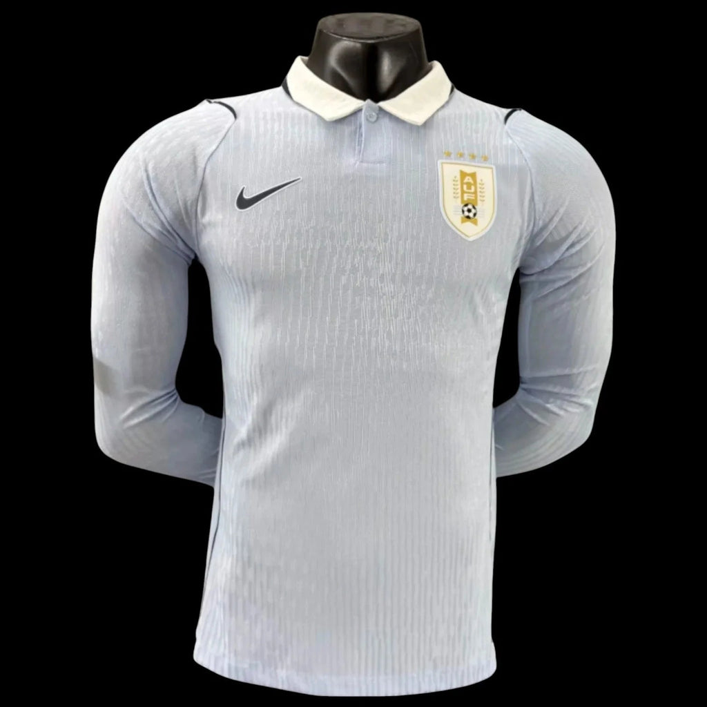 Uruguay Maillot Manches Longues Domicile CDM 26 – Version Player