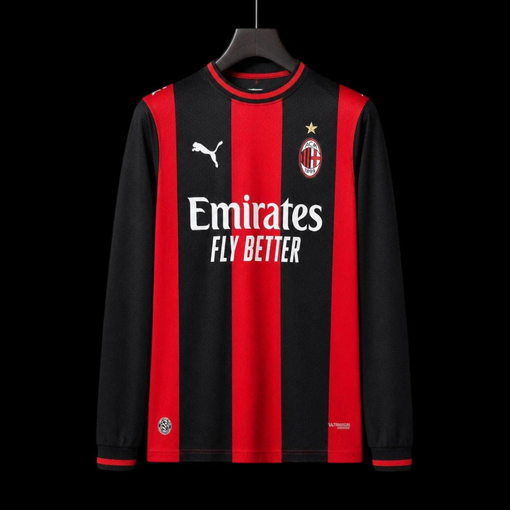 Milan AC Maillot Manches Longues Domicile 26/27