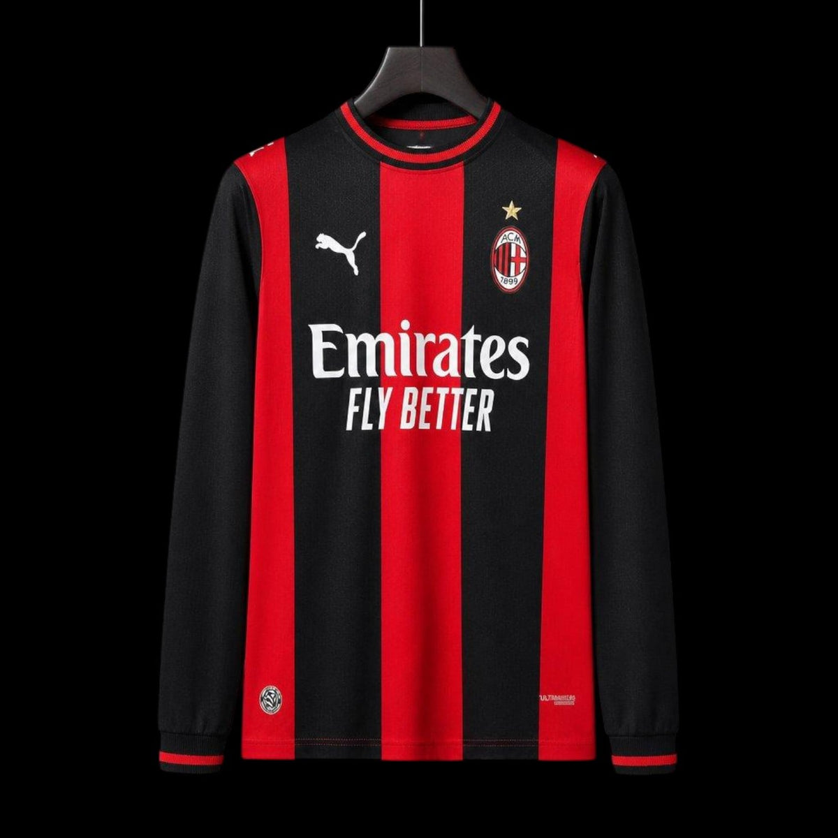 Milan AC Maillot Manches Longues Domicile 26/27