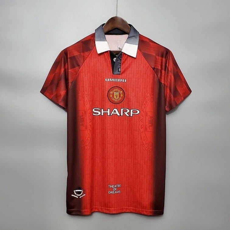 Manchester United Maillot Rétro 1996
