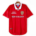 Manchester United Maillot Domicile Rétro 1999/2000