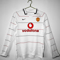 Manchester United Maillot Extérieur Rétro 03/04 – Manches Longues