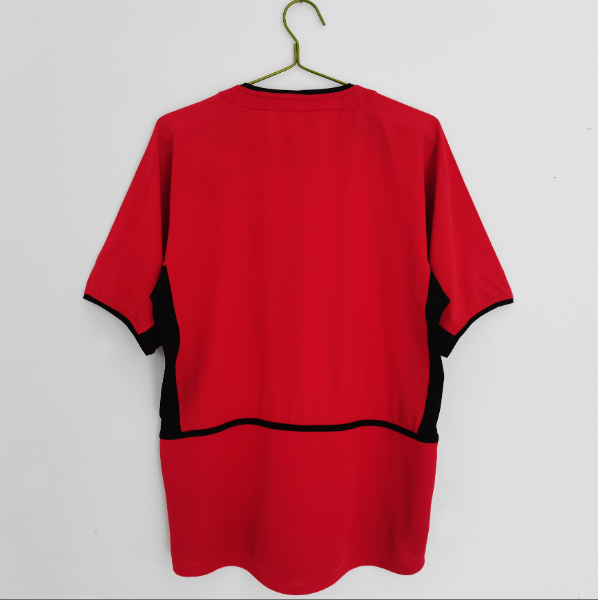 Manchester United Maillot Domicile Rétro 02/04