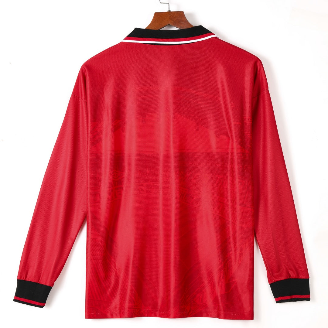 Manchester United Maillot Domicile Rétro 94/96 – Manches Longues