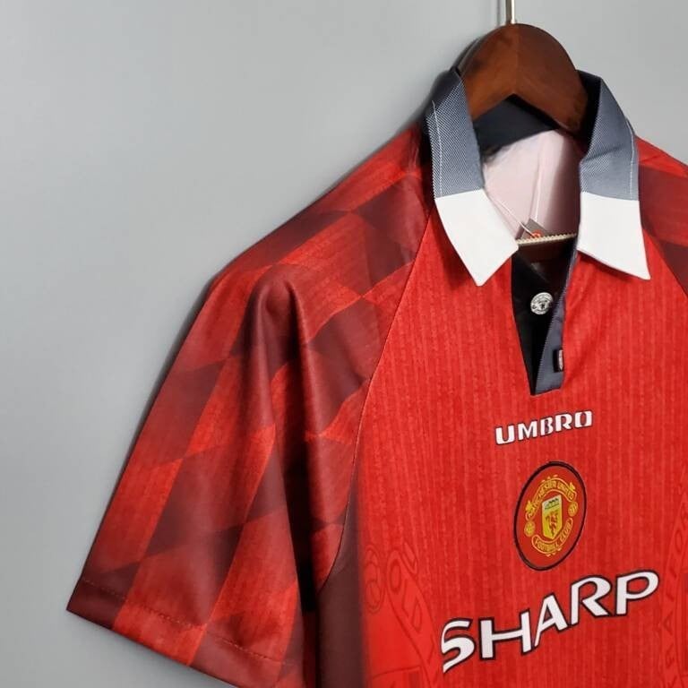 Manchester United Maillot Rétro 1996