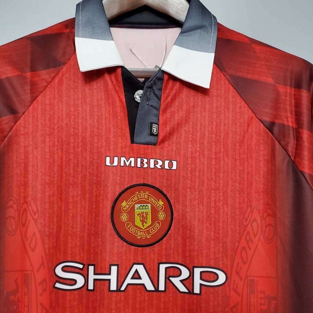 Manchester United Maillot Rétro 1996