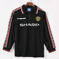 Manchester United Maillot Extérieur Rétro 98/99 – Manches Longues