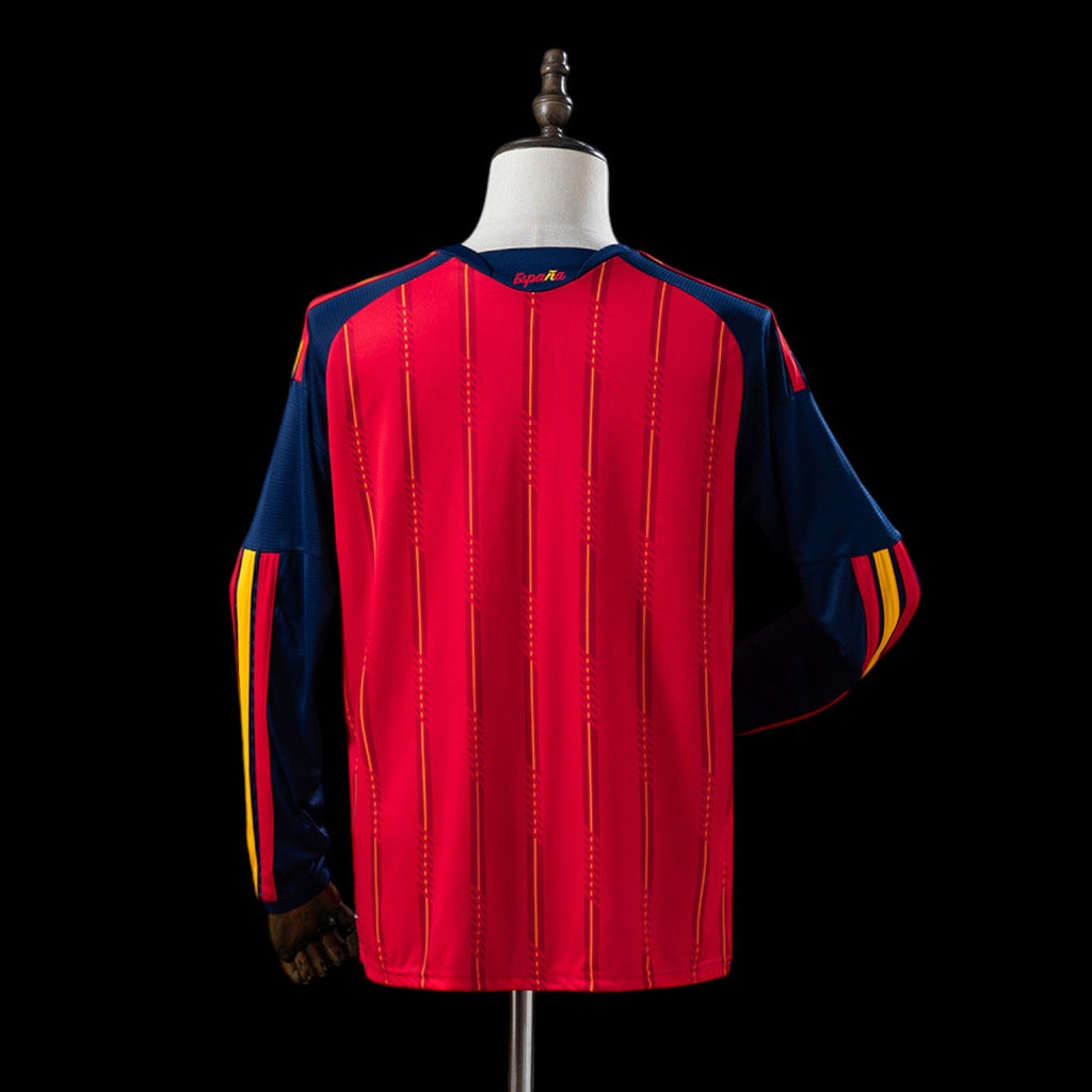 Espagne Maillot Manches Longues 2 Étoiles Domicile CDM 26