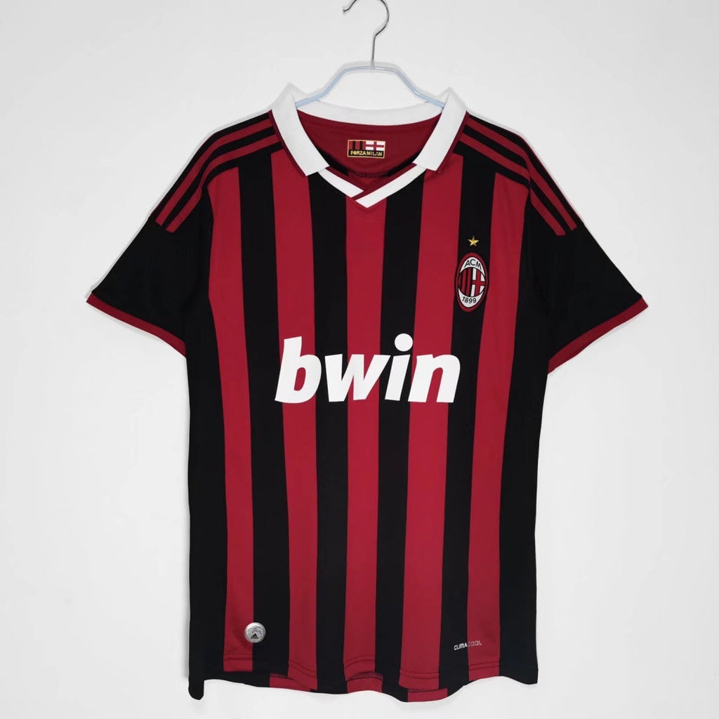 Milan AC Maillot Domicile Rétro 09/10