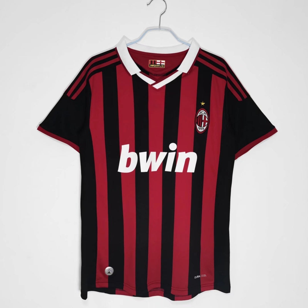 Milan AC Maillot Domicile Rétro 09/10