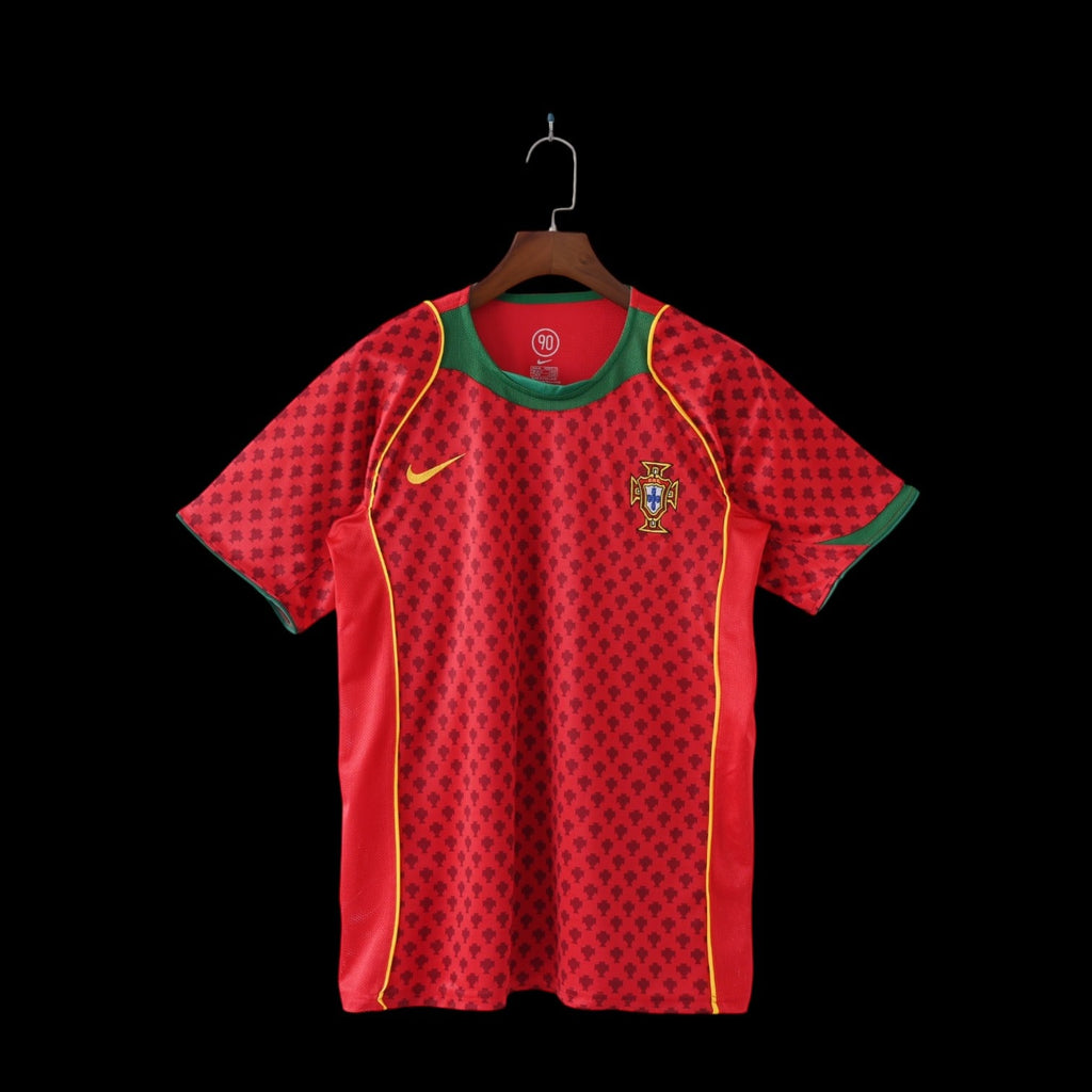 Portugal Maillot Domicile Rétro 2004