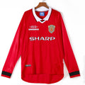 Manchester United Maillot Domicile Rétro 99/00 – Manches Longues