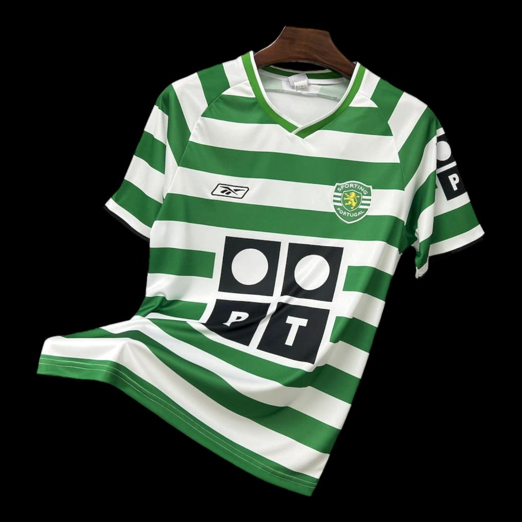 Sporting Portugal Maillot Domicile Rétro 2003/04