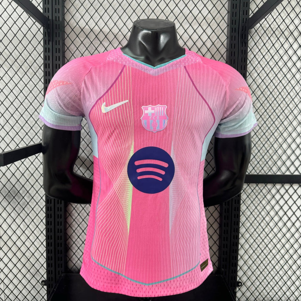 Barcelone Maillot Spécial Rose 25/26 – Version Player
