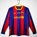 Barcelone Maillot Manches Longues Domicile Rétro 2010/2011