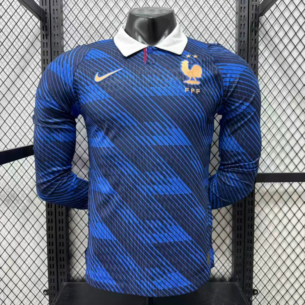 France Maillot Manches Longues Domicile 2026 – Version Player