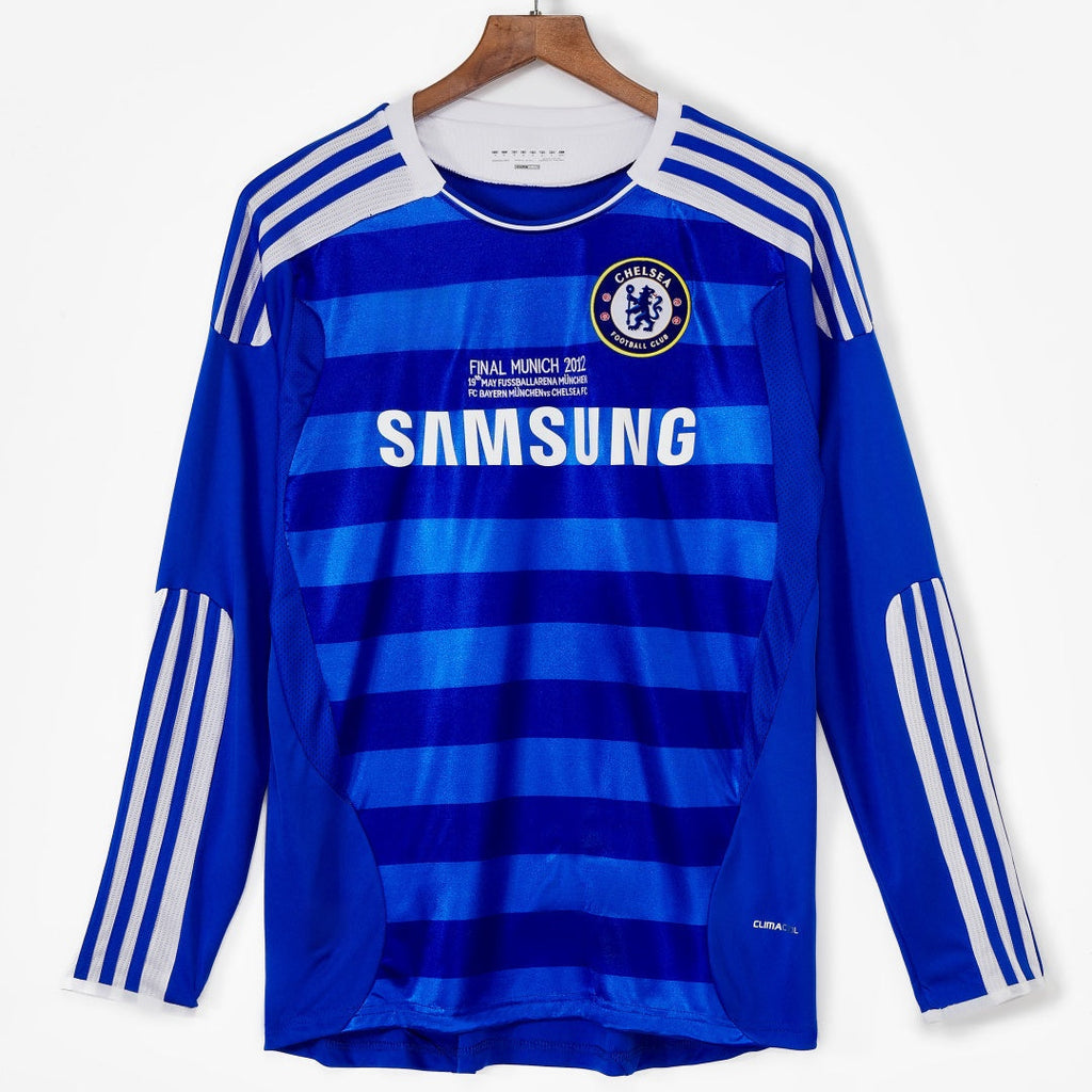 Chelsea Maillot Domicile Rétro 11/12 – Manches Longues