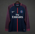 Paris SG Maillot Domicile Rétro 2017/18 – Manches Longues