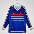 France Maillot Manches Longues Domicile Rétro 1998