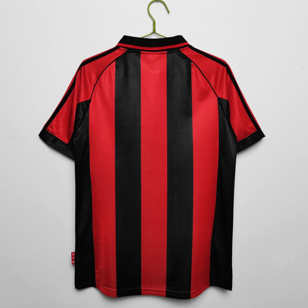 Milan AC Maillot Domicile Rétro 98/99