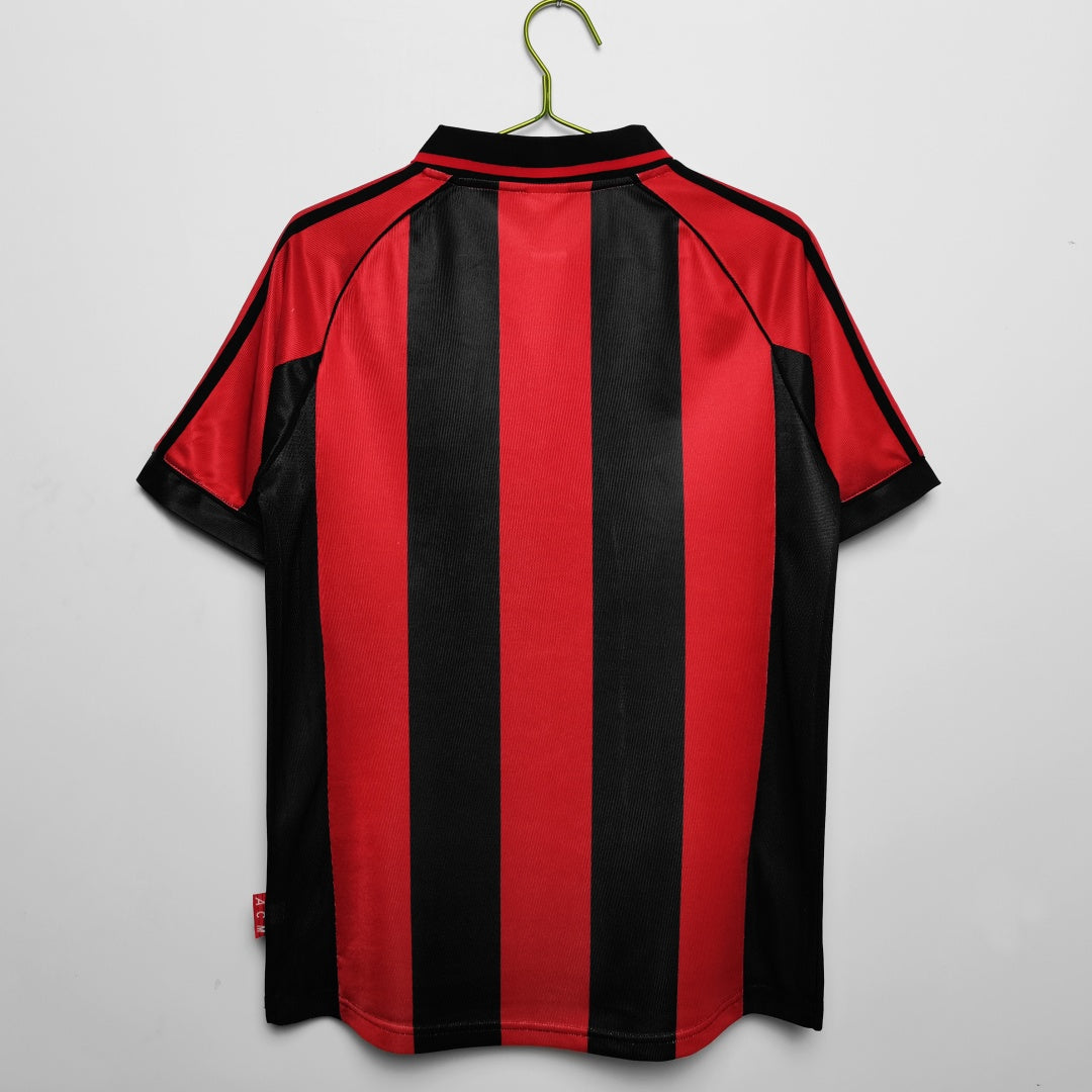 Milan AC Maillot Domicile Rétro 98/99