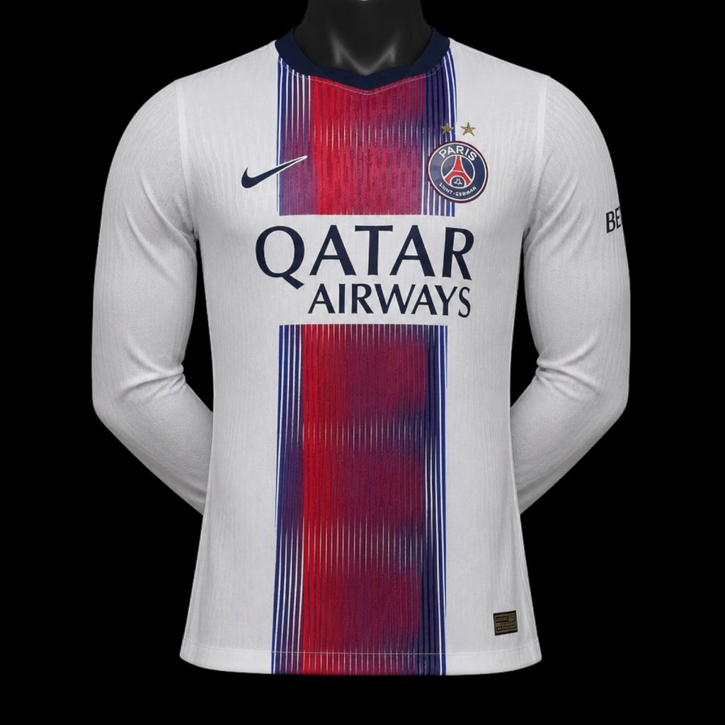 Paris SG Maillot Manches Longues Extérieur 26/27 – Version Player
