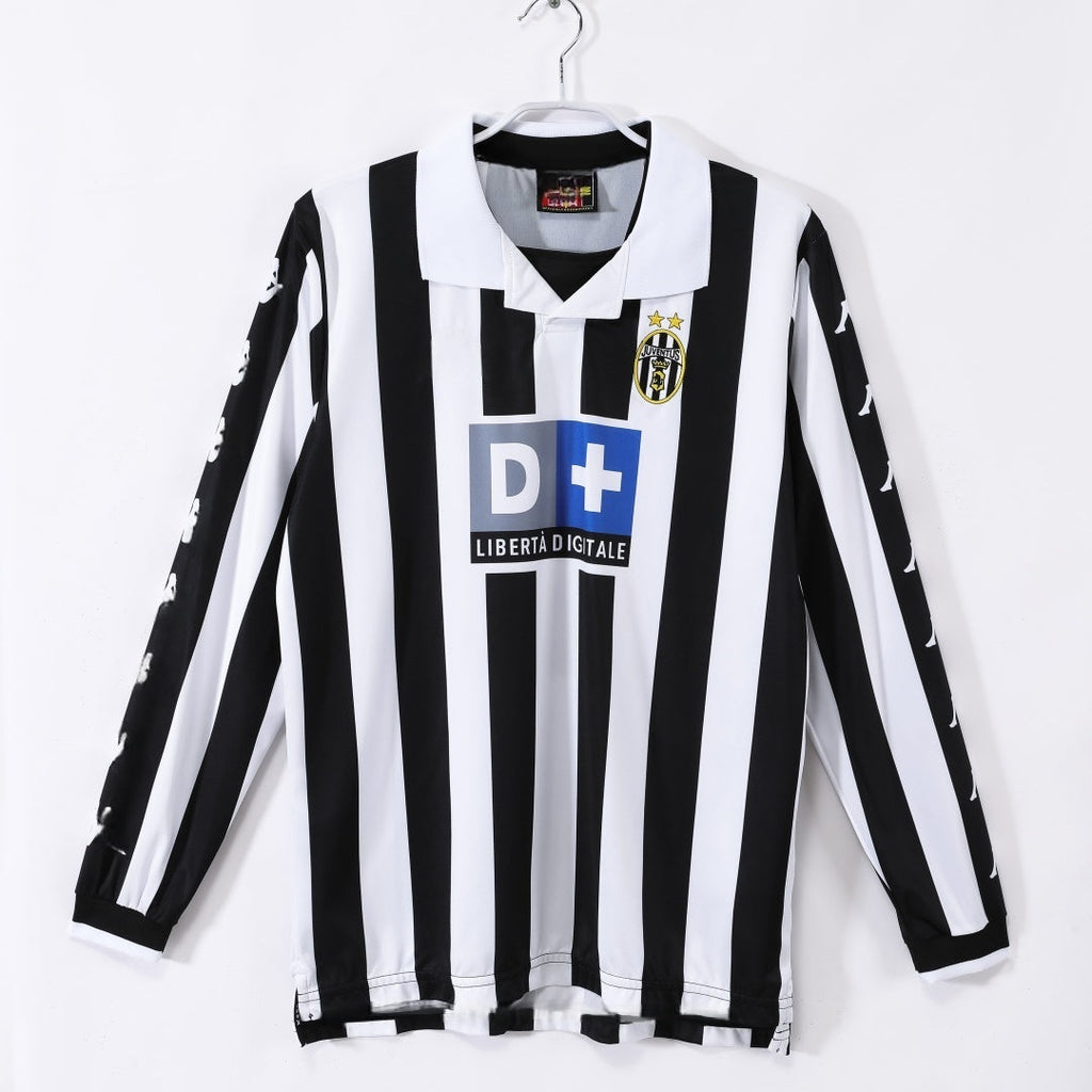 Juventus Maillot Manches Longues Domicile Rétro 1999/2000