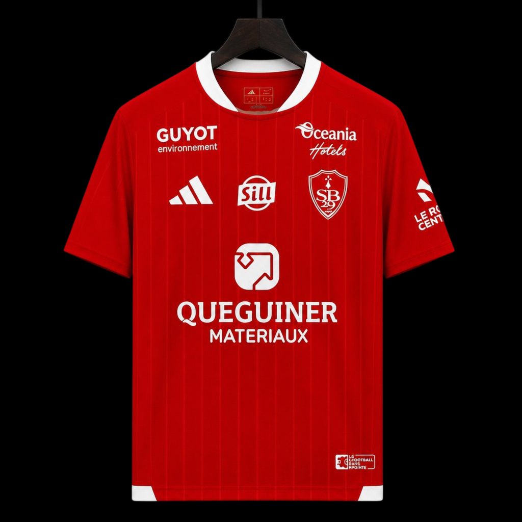 Stade Brestois Maillot Domicile 26/27