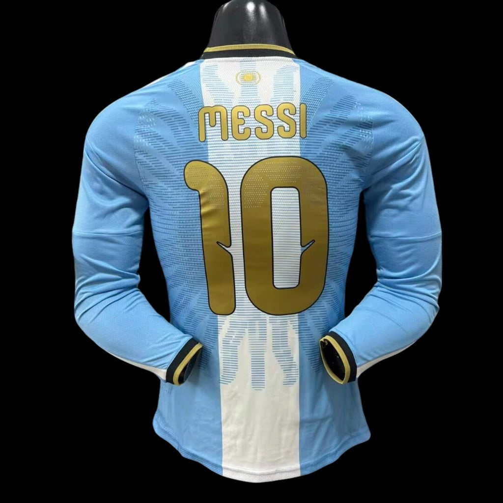 Argentine Maillot Manches Longues Commémoratif Adieu Messi 26/27 – Version Player