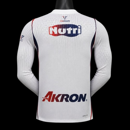 Chivas Maillot Manches Longues Extérieur 26/27 – Version Player