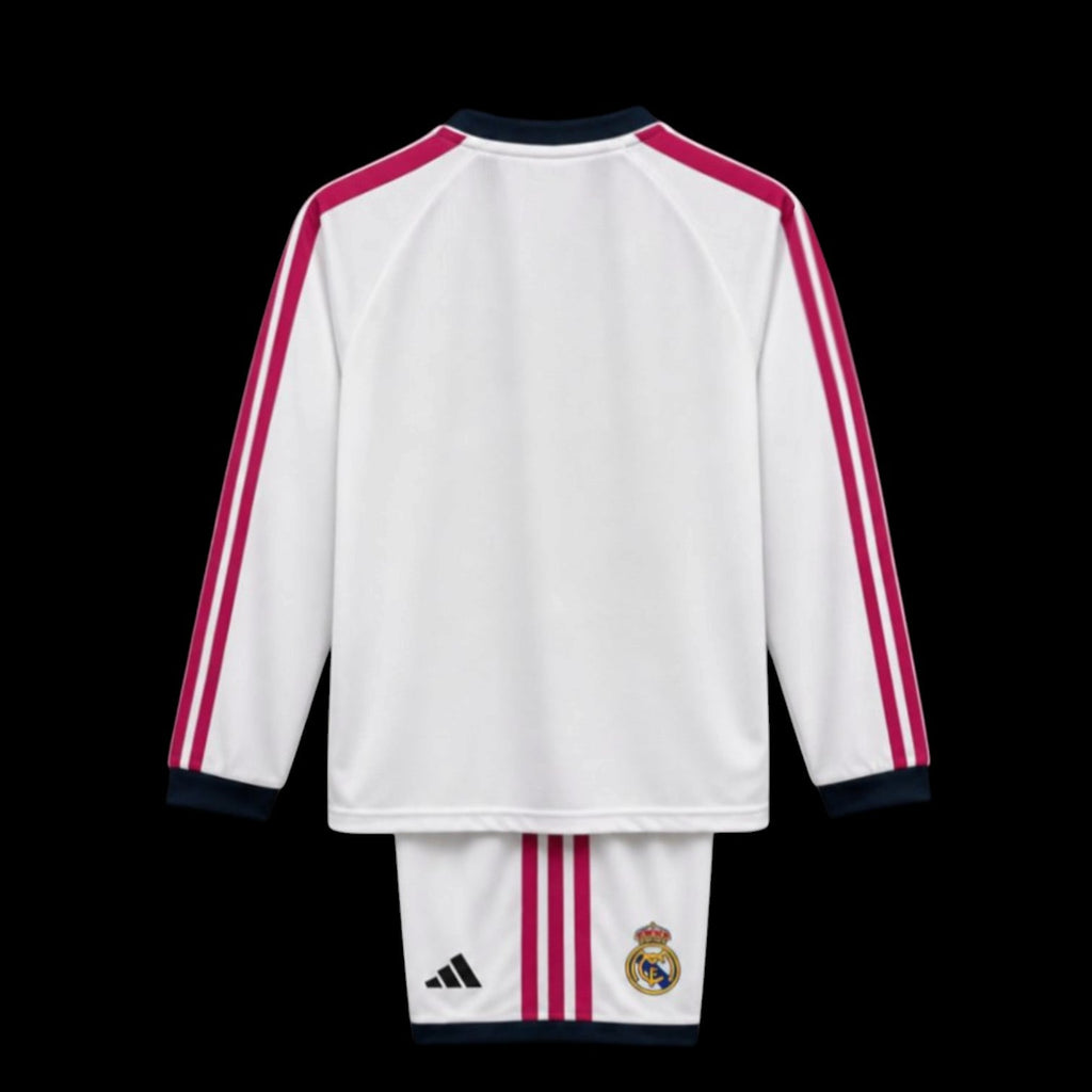 Real Madrid Maillot Manches Longues Domicile 26/27 – Enfant