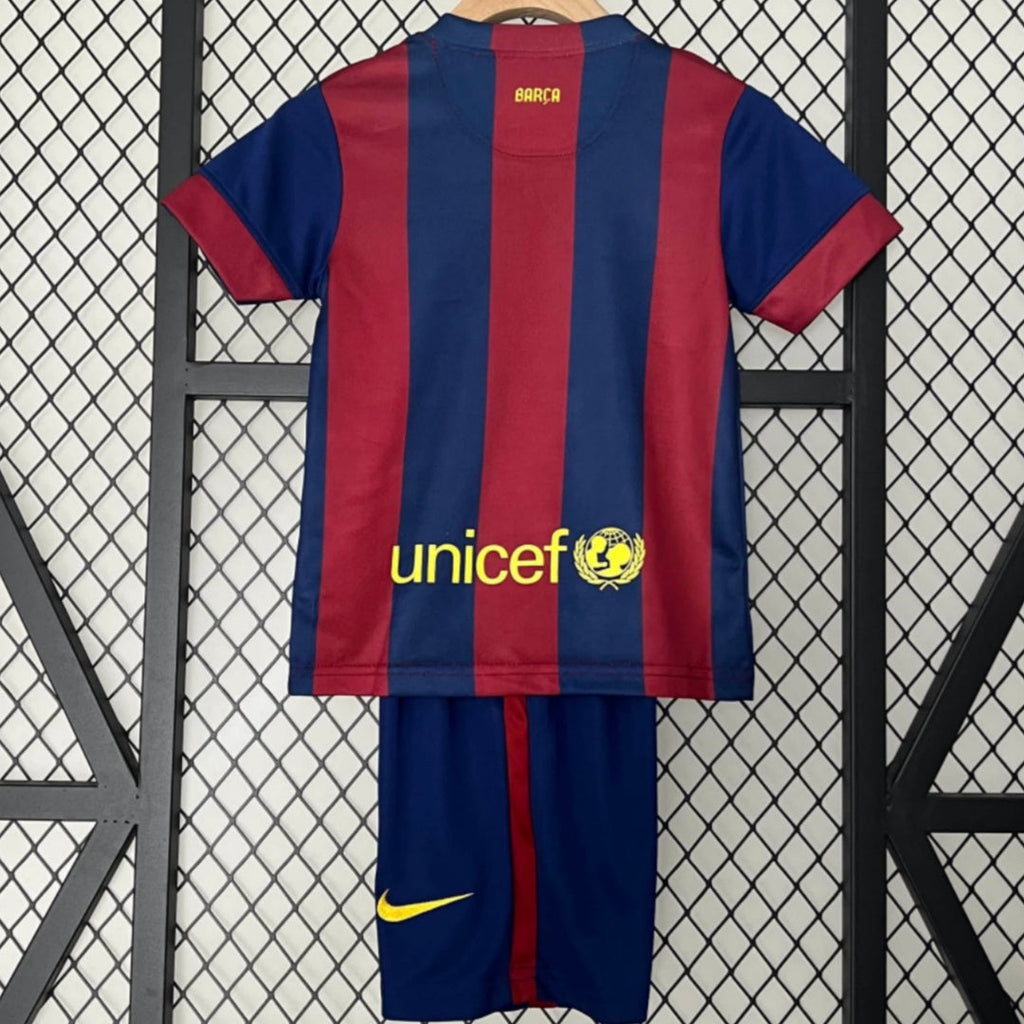 Barcelone Ensemble Enfant Domicile Rétro 14/15