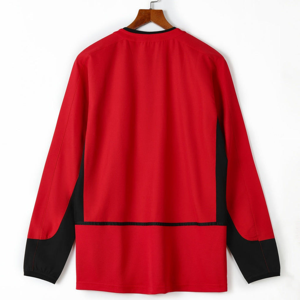Manchester United Maillot Domicile Rétro 02/04 – Manches Longues