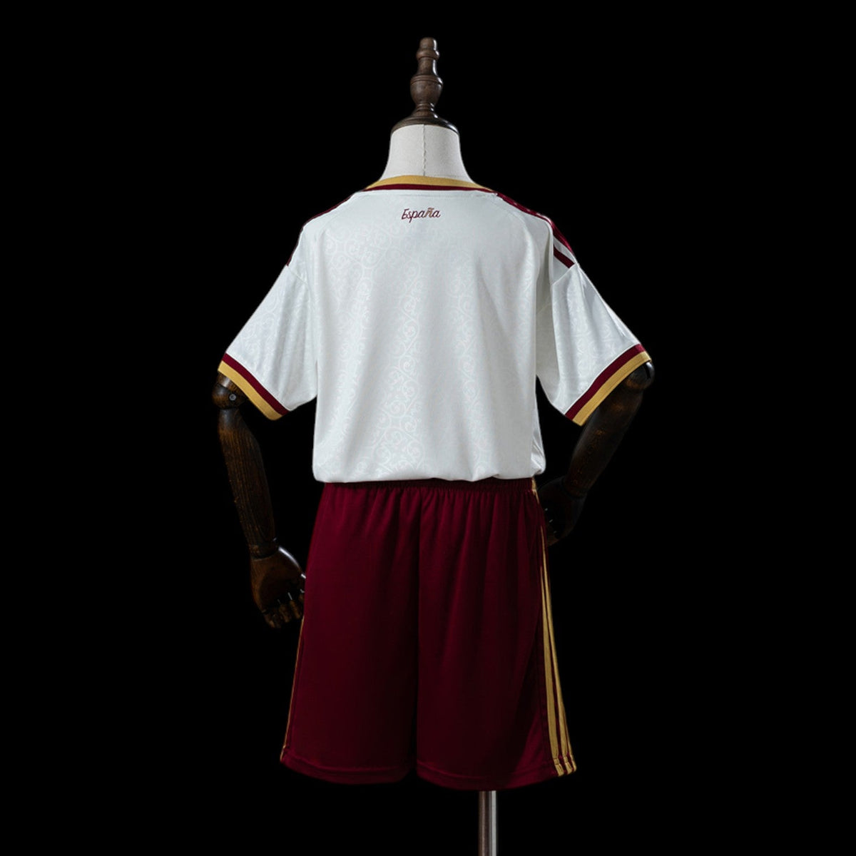 Espagne Maillot 2 Étoiles Extérieur CDM 26 – Enfant