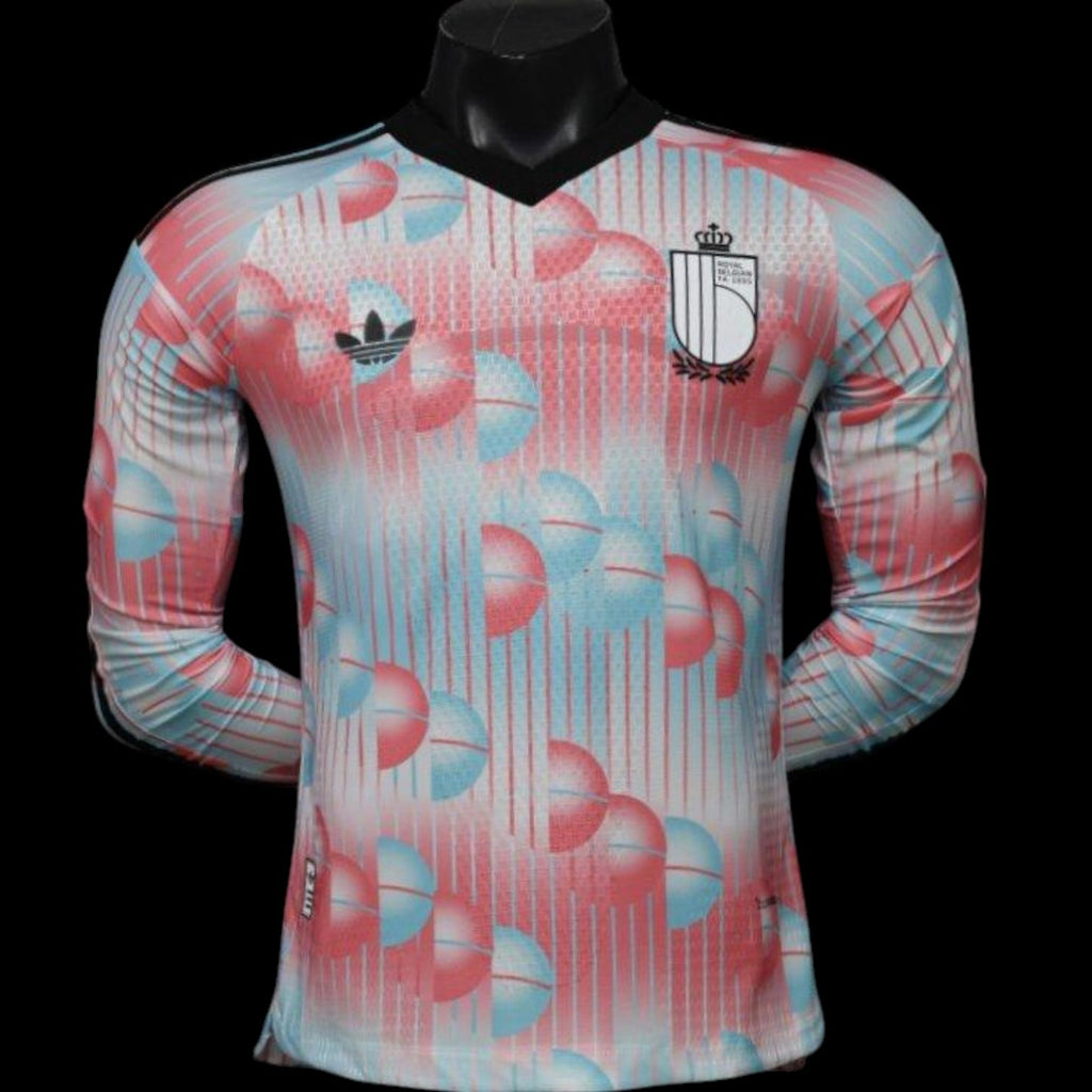 Belgique Maillot Manches Longues Extérieur 26/27 – Version Player