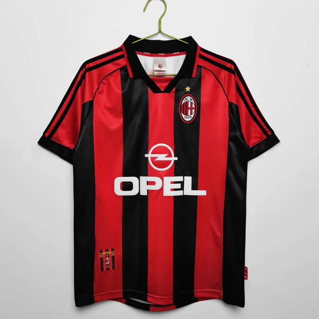 Milan AC Maillot Domicile Rétro 98/99