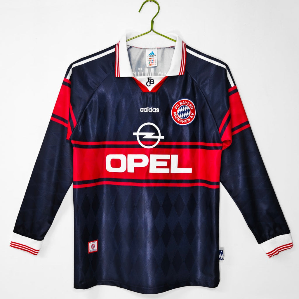 Bayern Maillot Manches Longues Domicile Rétro 1997/1999