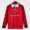 Manchester United Maillot Domicile Rétro 96/97 – Manches Longues