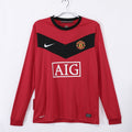Manchester United Maillot Domicile Rétro 2010 – Manches Longues