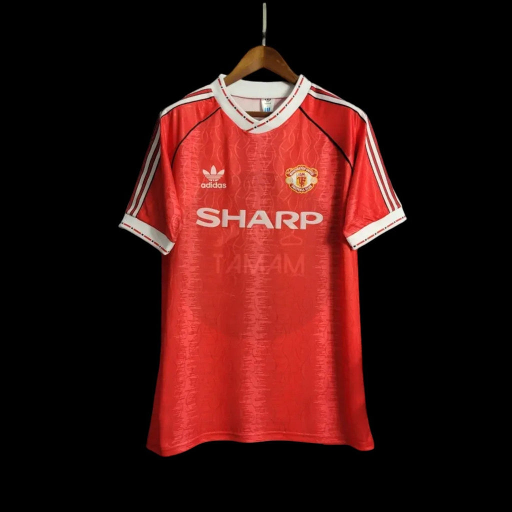 Manchester United Maillot Rétro 90/92
