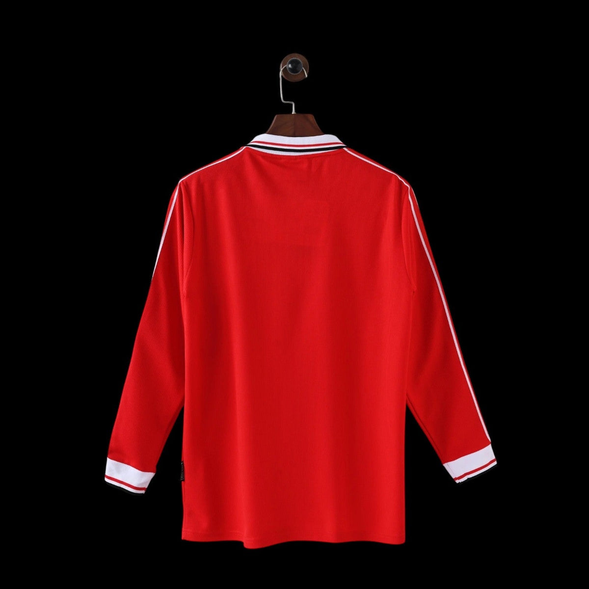 Manchester United Maillot Domicile Rétro Manches Longues 1998/1999
