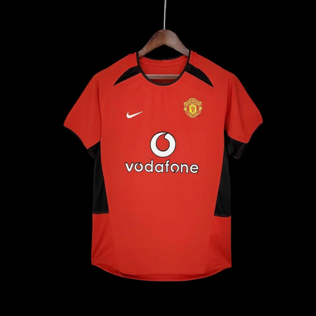 Manchester United Maillot Rétro 02/04