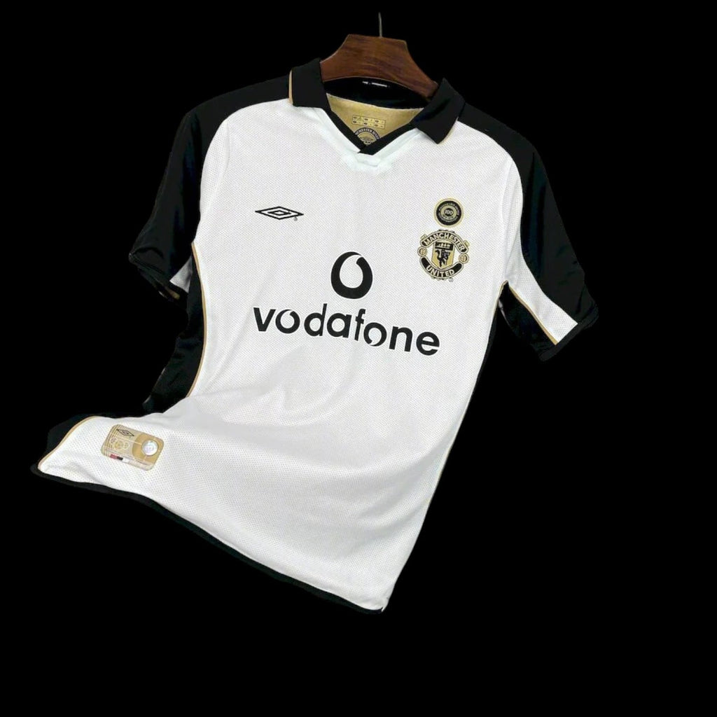 Manchester United Maillot Rétro 2001/2002