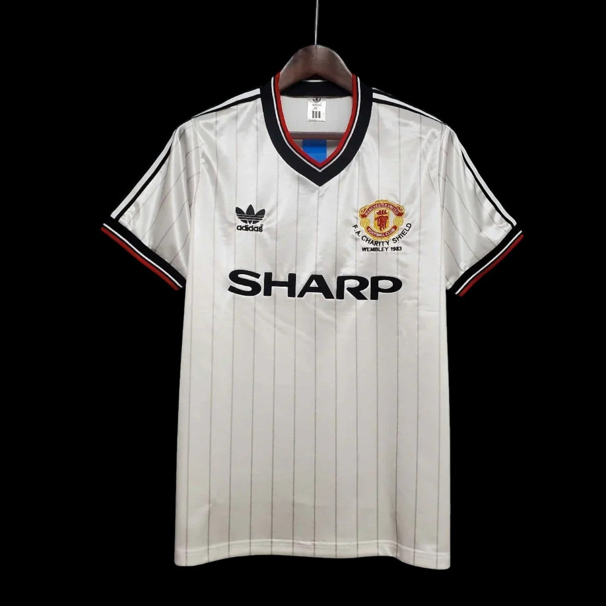 Manchester United Maillot Rétro 1983
