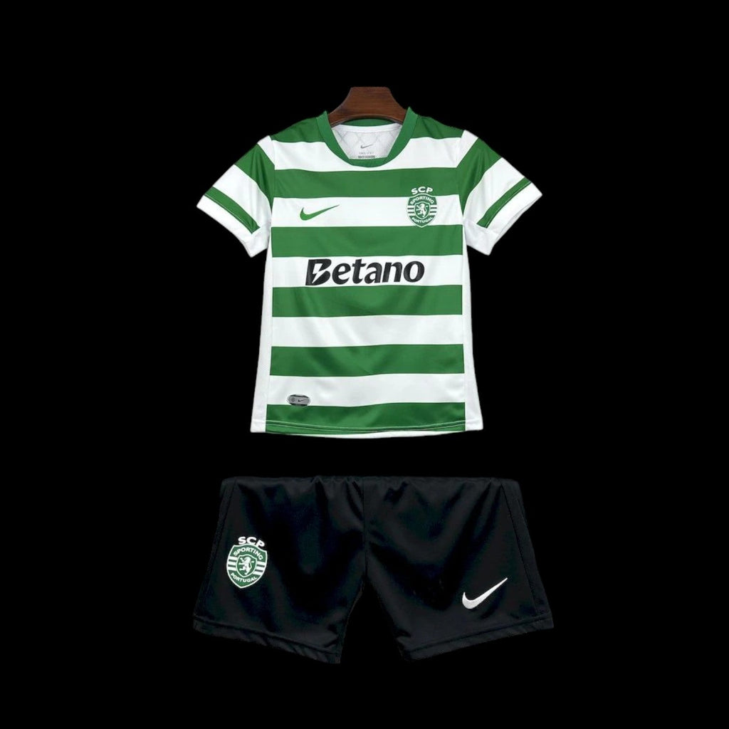 Sporting Portugal Maillot Domicile 25/26 – Enfant